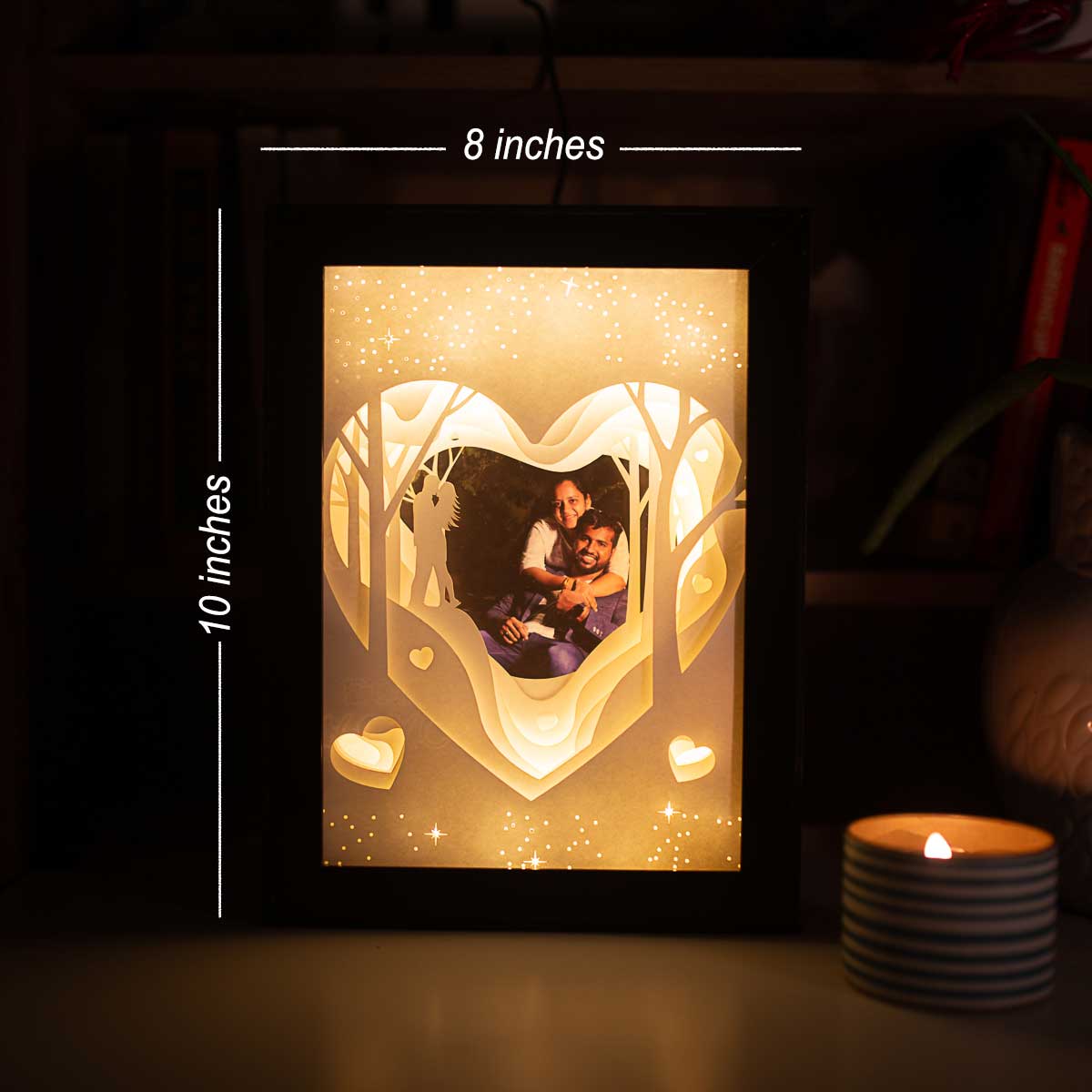 LED 3D Photo light box - withmuchlove