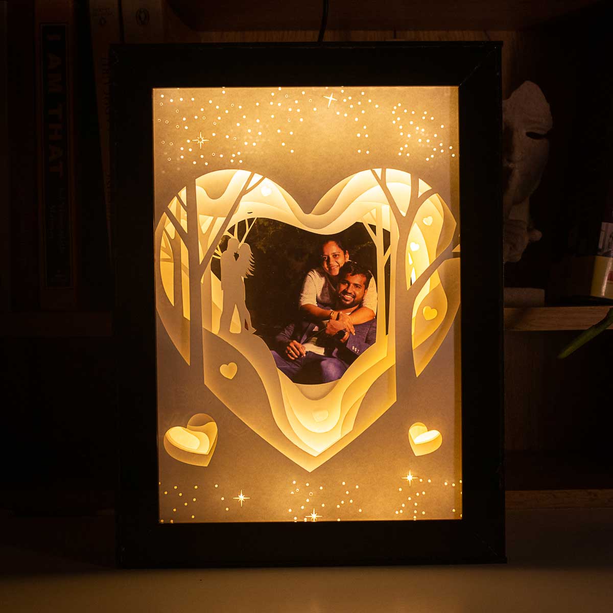 LED 3D Photo light box - withmuchlove