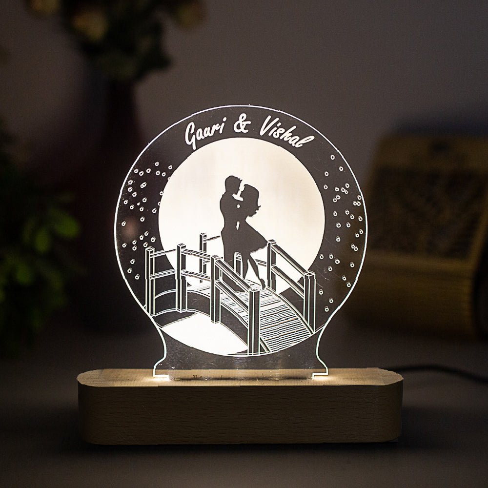 Romantic Couple Night Lamp - withmuchlove
