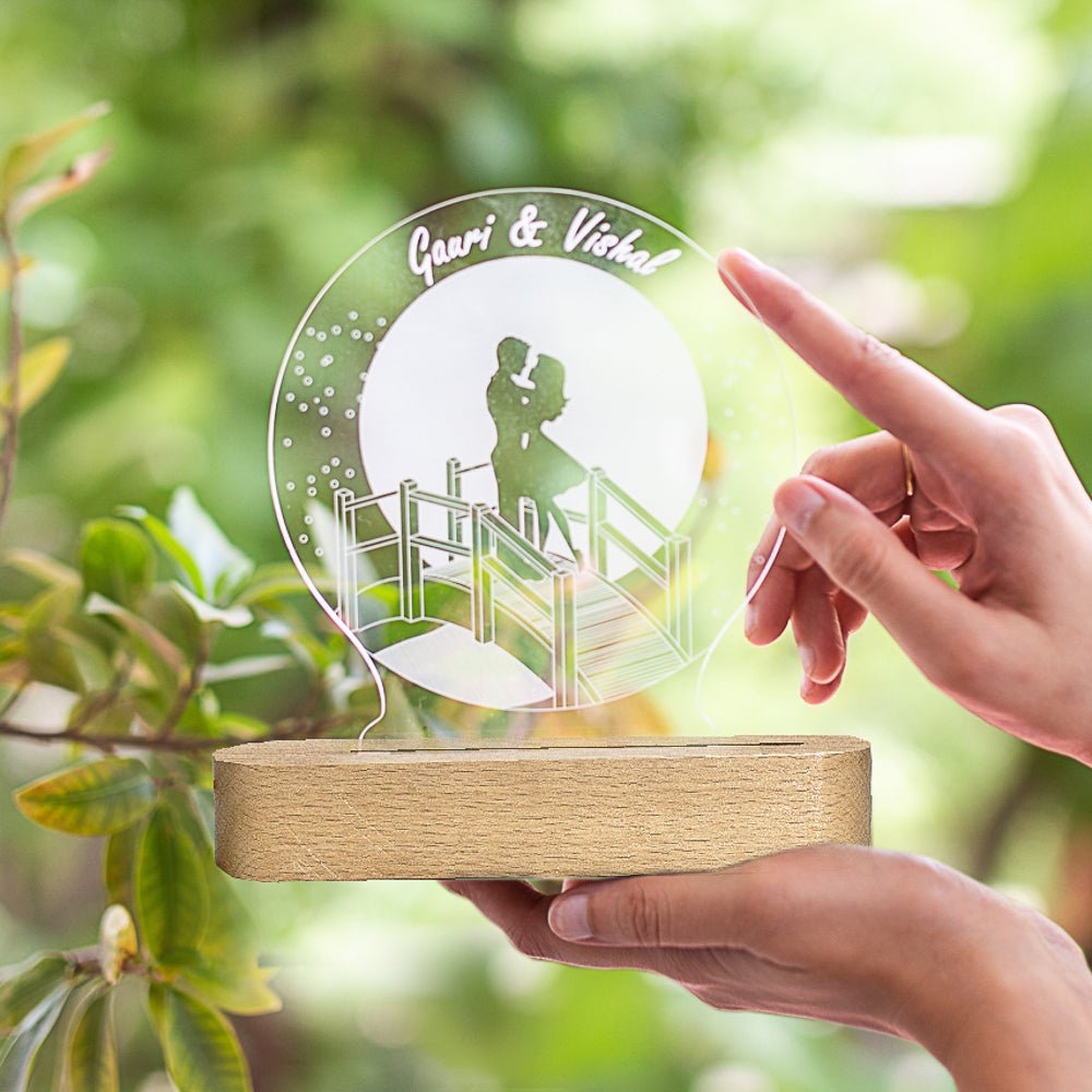 Romantic Couple Night Lamp - withmuchlove