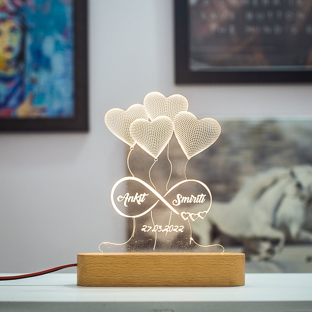 Infinite Love Night Lamp - withmuchlove