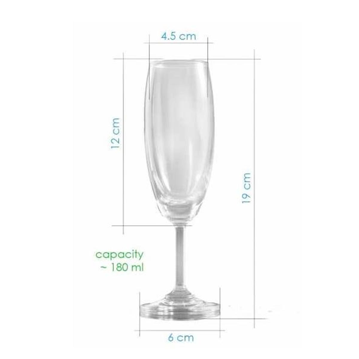 Initials Engraved Champagne Glasses | Set of 2 | Engraved Date - withmuchlove